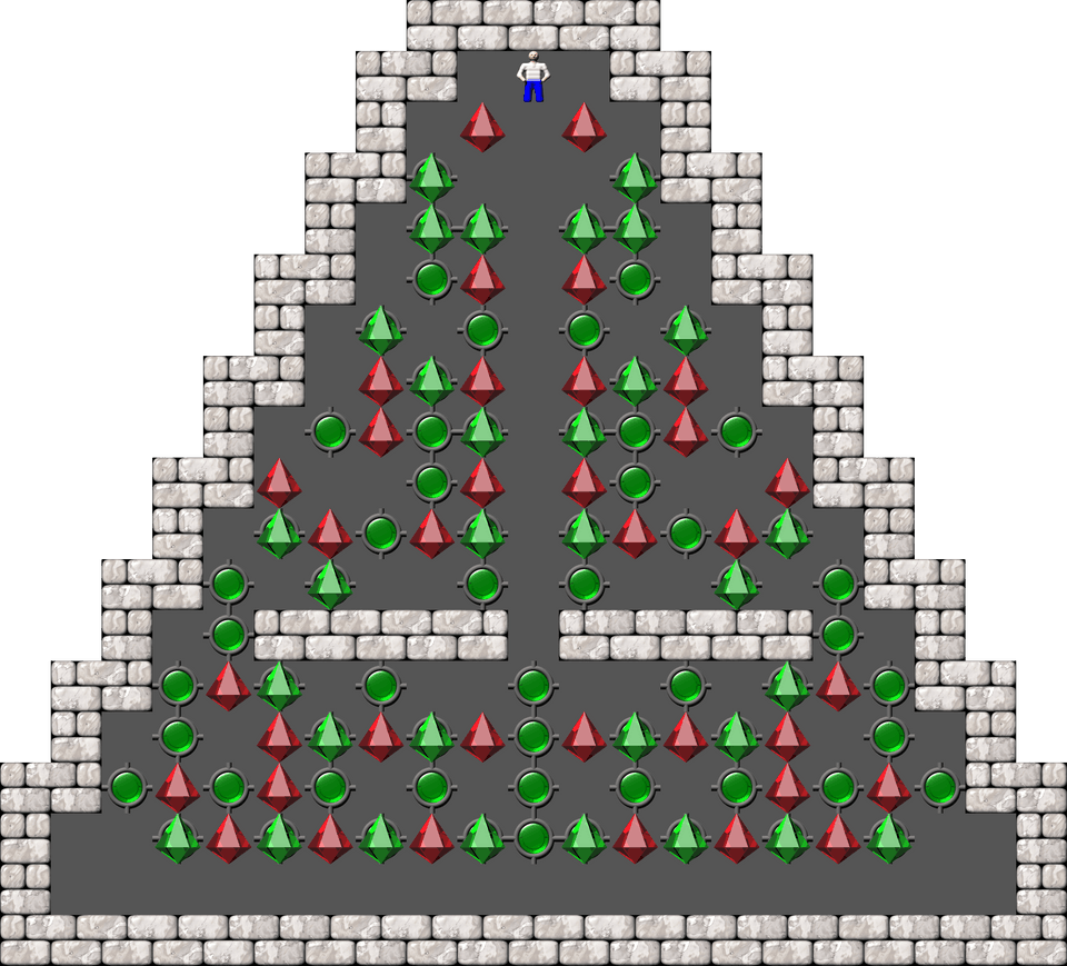 Sokoban Laizhufu and LZY Arranged level 83